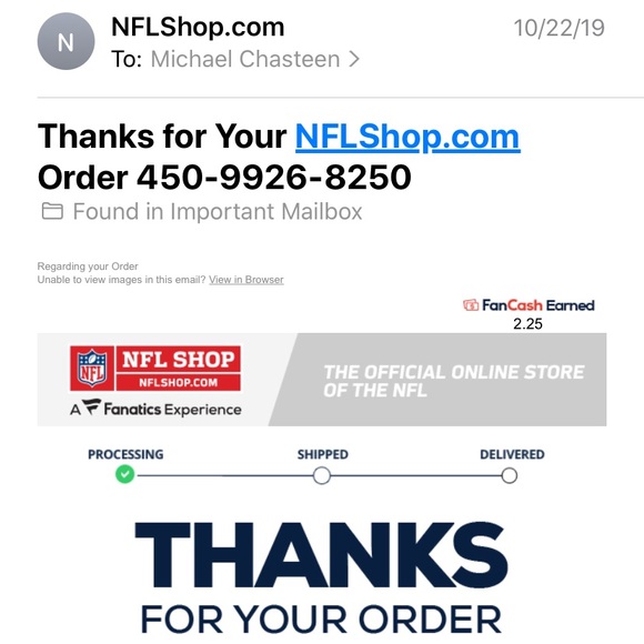 On-Field Chicago Bears Jersey - Authentic - Mack - Picture 8 of 9
